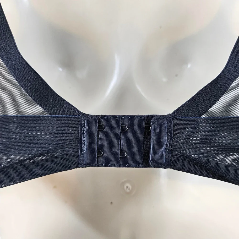 Wacoal Bra 34DD Black 853281‎ Ultimate Side Smoother Underwire Full Coverage